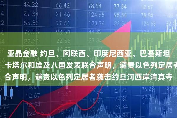 亚晶金融 约旦、阿联酋、印度尼西亚、巴基斯坦、土耳其、沙特阿拉伯、卡塔尔和埃及八国发表联合声明，谴责以色列定居者袭击约旦河西岸清真寺