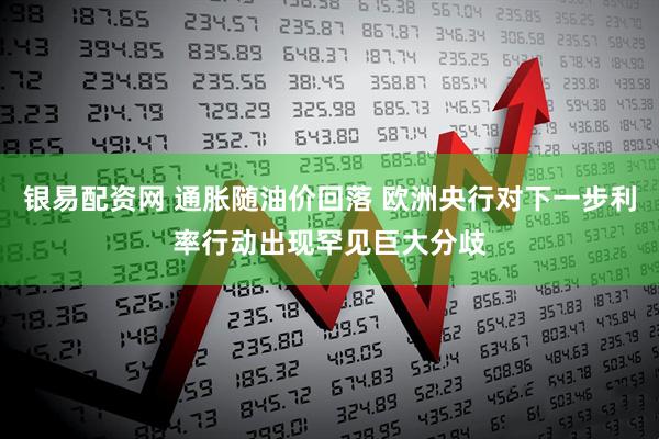 银易配资网 通胀随油价回落 欧洲央行对下一步利率行动出现罕见巨大分歧
