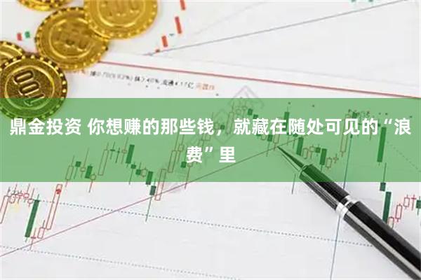 鼎金投资 你想赚的那些钱，就藏在随处可见的“浪费”里